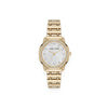 Crystal Accented Octagonal Case Watch - Gold-Tone