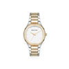 Everyday Cushion Metal Bracelet Watch - Two-Tone