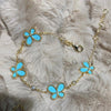 Butterfly Bracelet with Bezel CZs